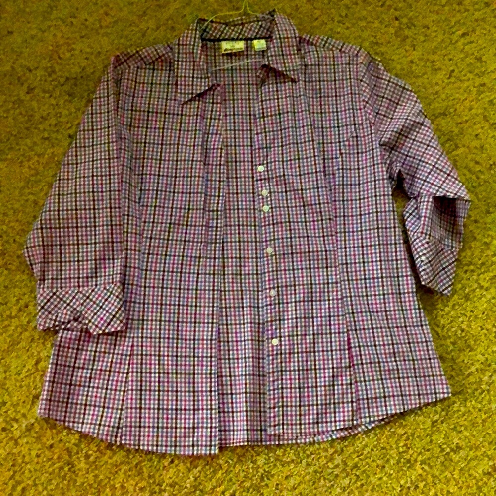 Perfectly Plaid Blouse
